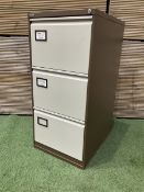 Triumph three drawer filing cabinet