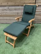Neptune - hardwood garden steamer chair