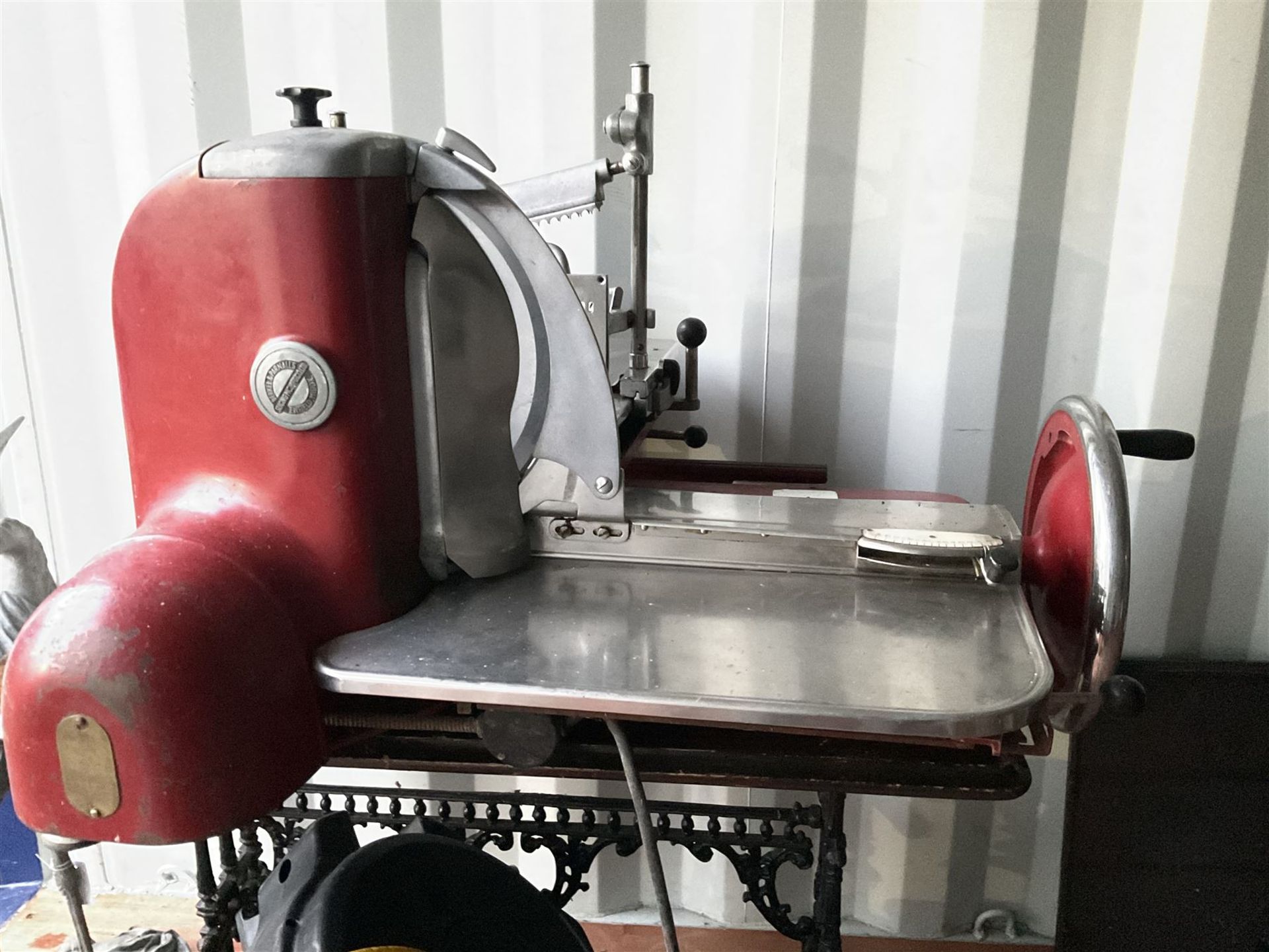 Berkeley And Parnalls Commercial meat slicer