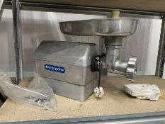 Crypto commercial meat grinder with attachments