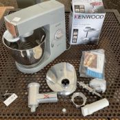 Kenwood Major classic Chef food mixer with accessories