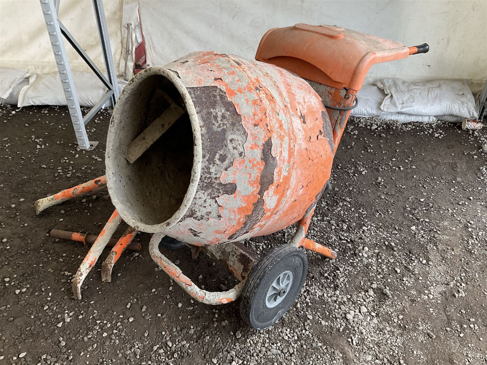 Belle MiniMix150 Cement mixer with stand