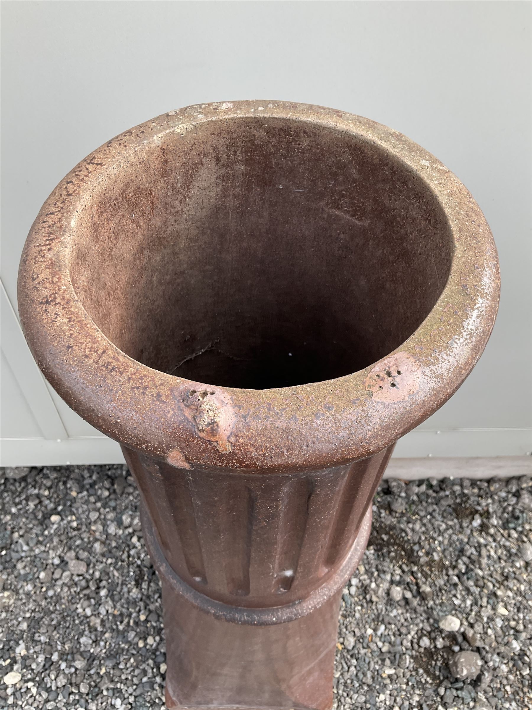 Tall Terracotta chimney pot - Image 2 of 3