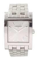 Longines DolceVita gentleman's stainless steel quartz wristwatch