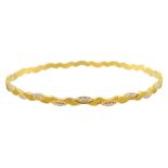 22ct gold bangle