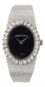 Bueche Girod ladies 18ct white gold manual wind wristwatch