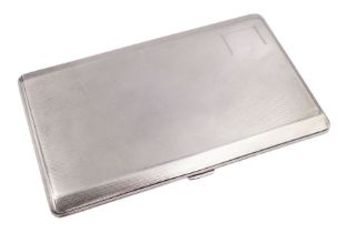 1920s silver cigarette case