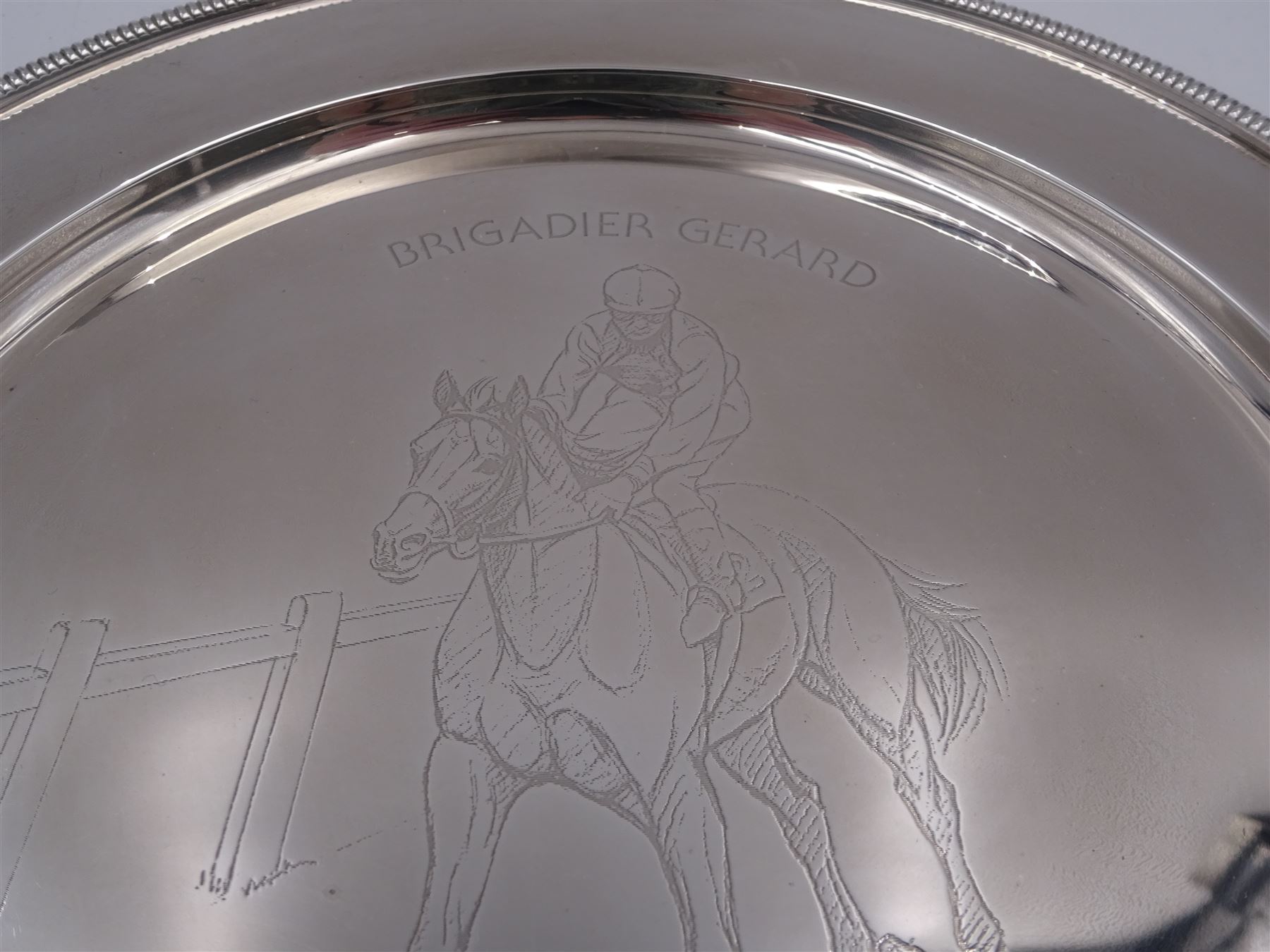 Modern limited edition silver salver - Image 3 of 6