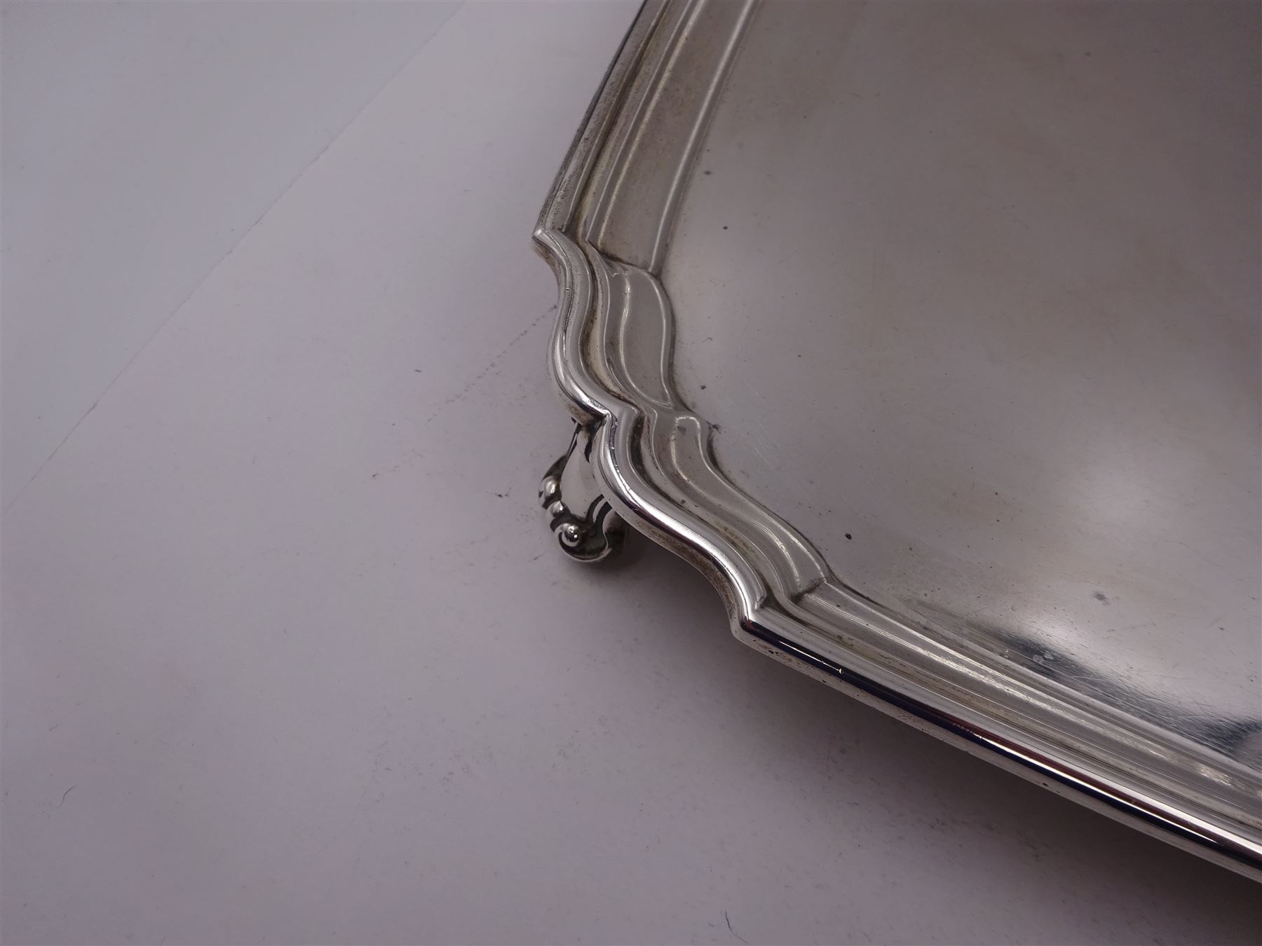1930s silver tray - Image 2 of 4
