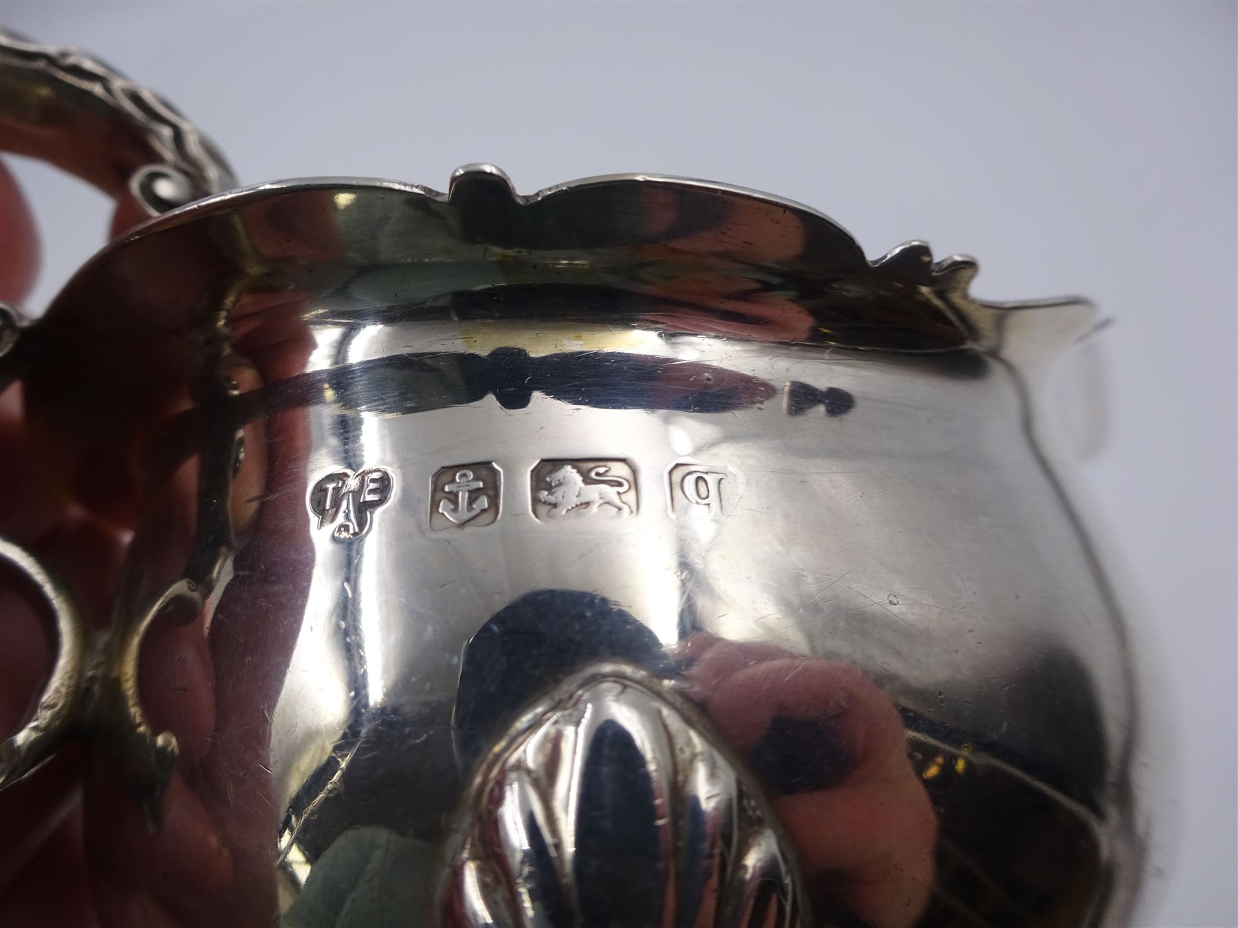 Early 20th century silver sauce boat - Image 4 of 4