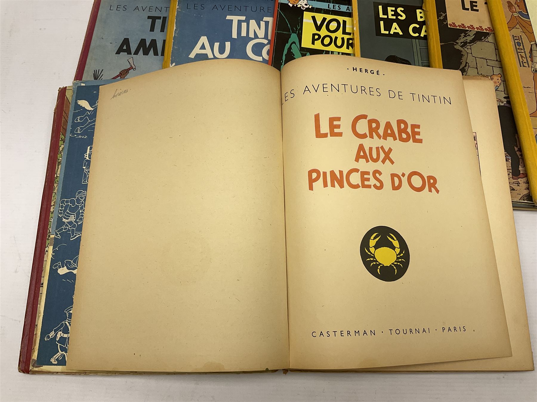 Twenty one first edition Herge - Image 9 of 22