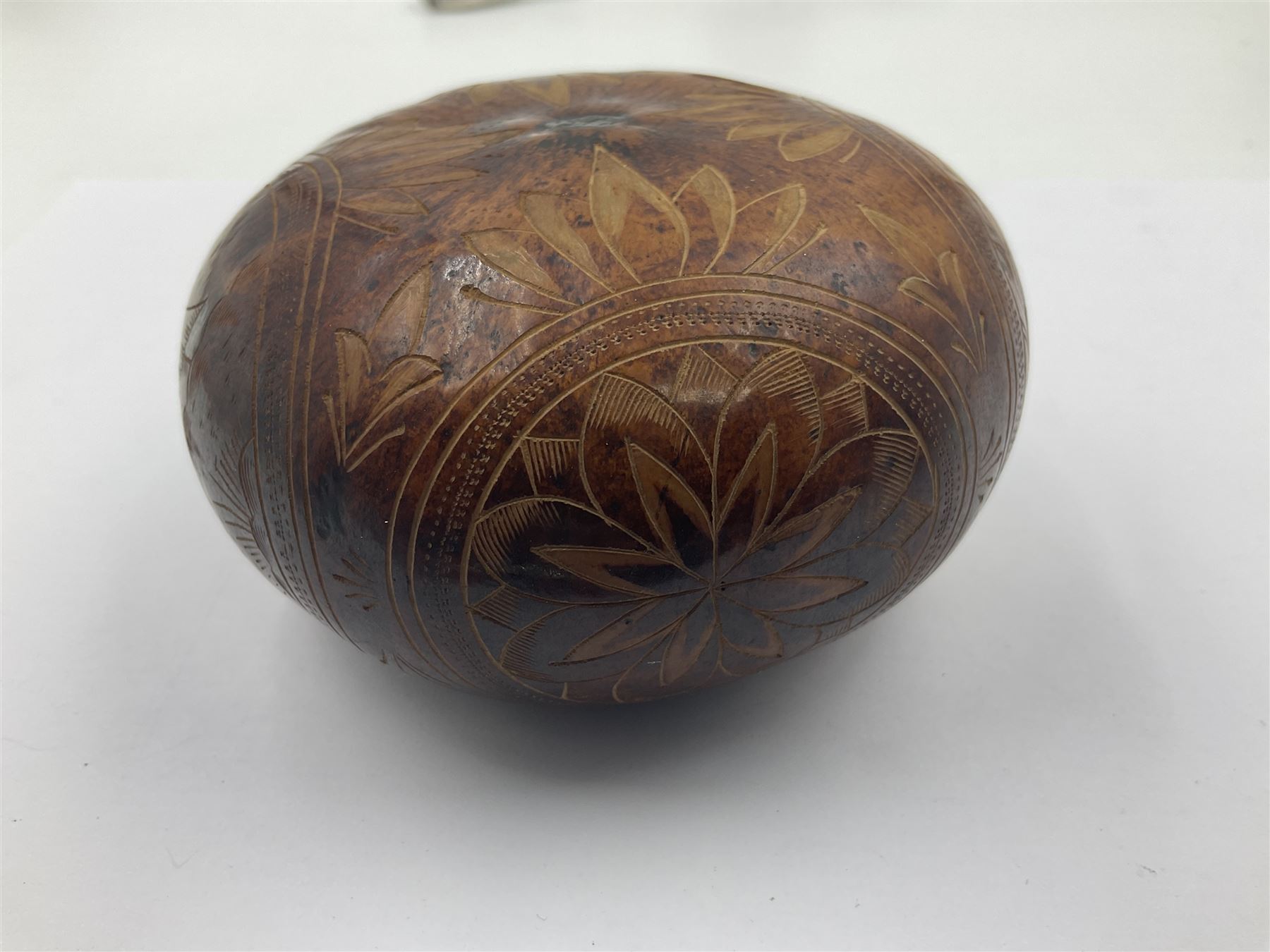 19th century coquilla nut pomanders or flea catcher - Image 5 of 16