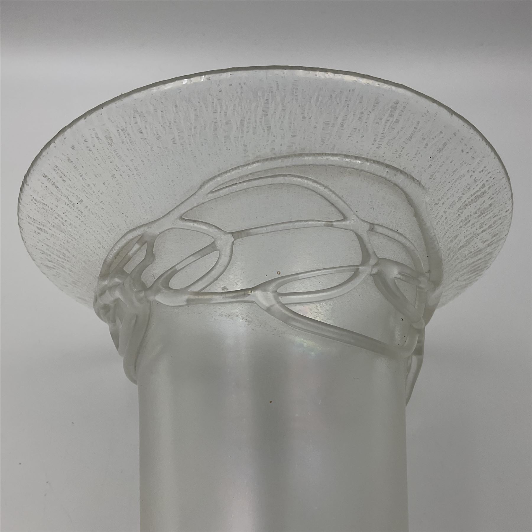 20th Century studio glass Okra Jack in the Pulpit vase - Image 10 of 16