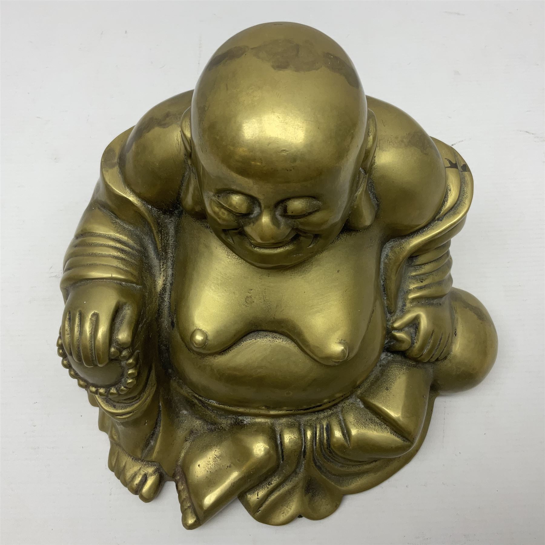 Brass Buddha - Image 2 of 5