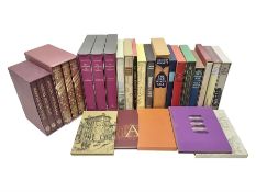 Folio Society; twenty five volumes