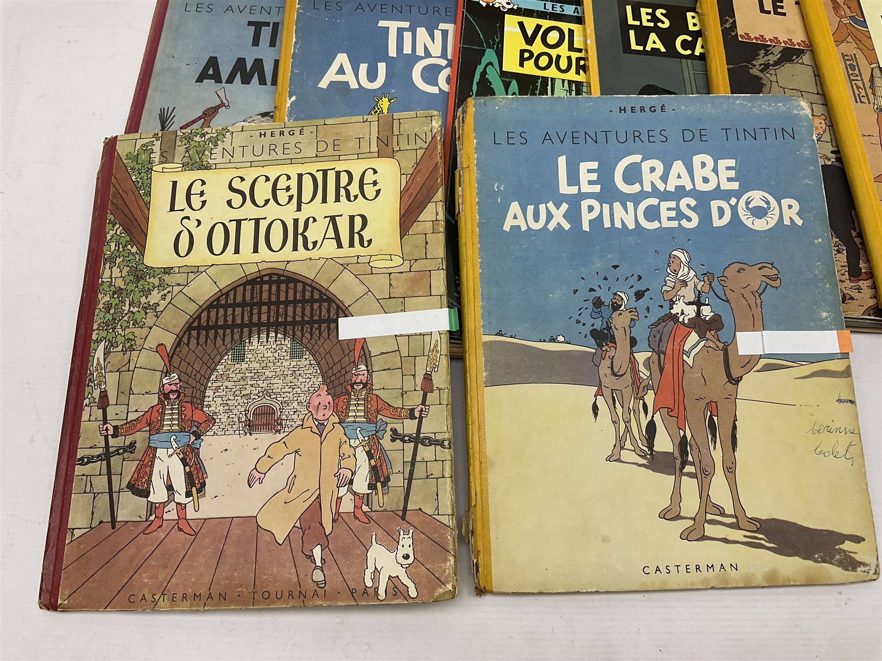 Twenty one first edition Herge - Image 8 of 22