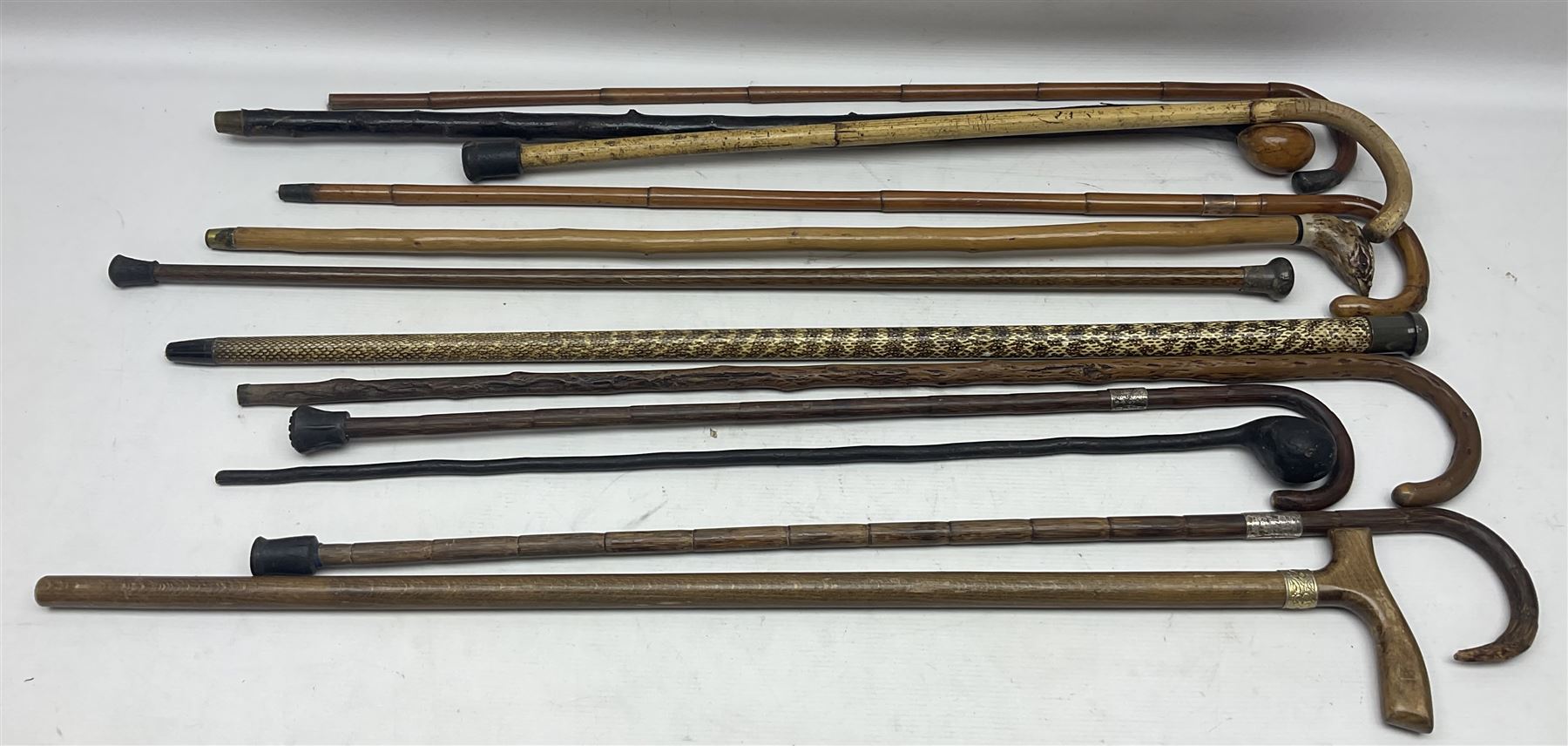 Collection of walking sticks - Image 12 of 17