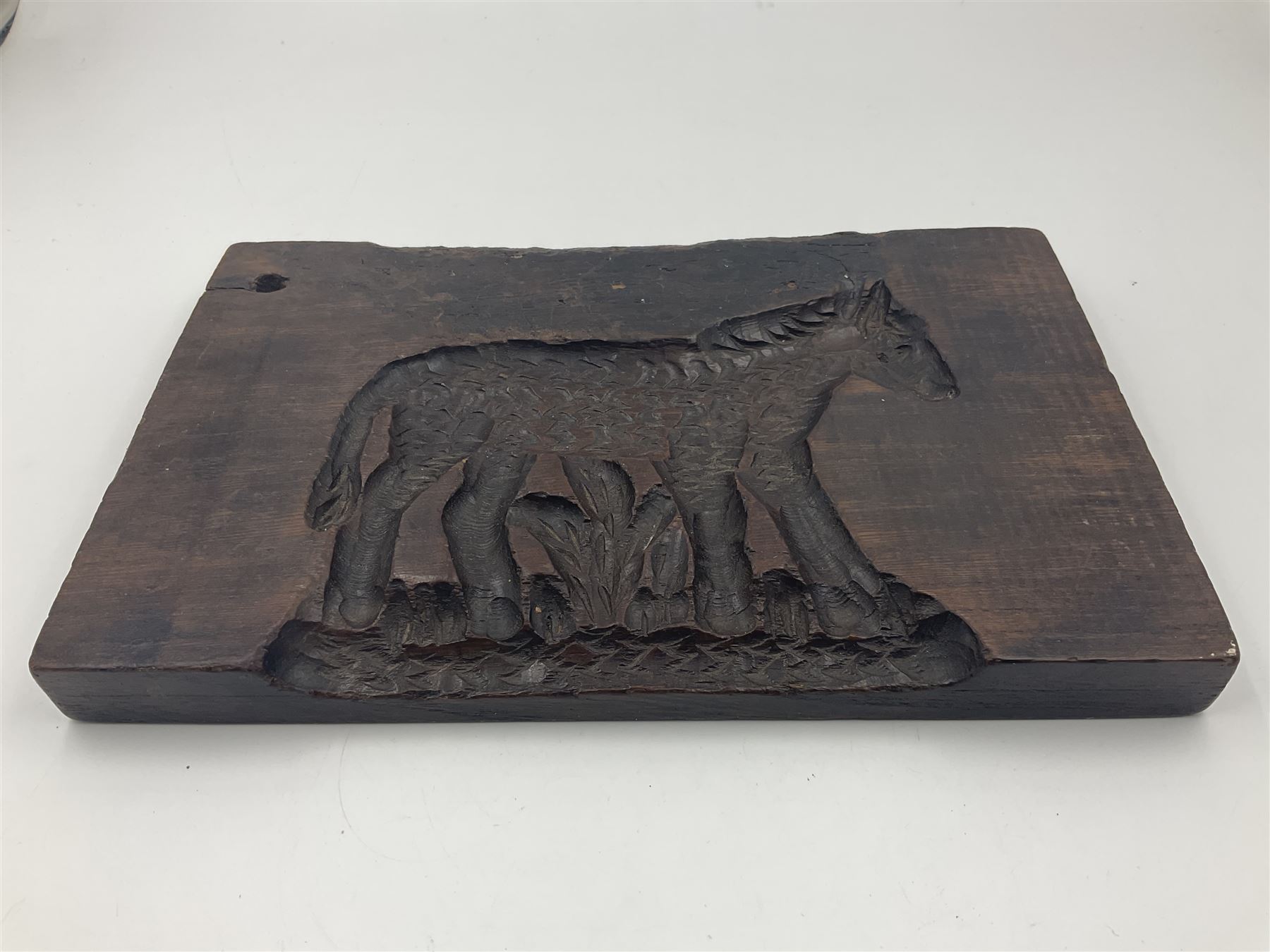 18th Century Gingerbread mould modelled as a donkey - Image 3 of 5