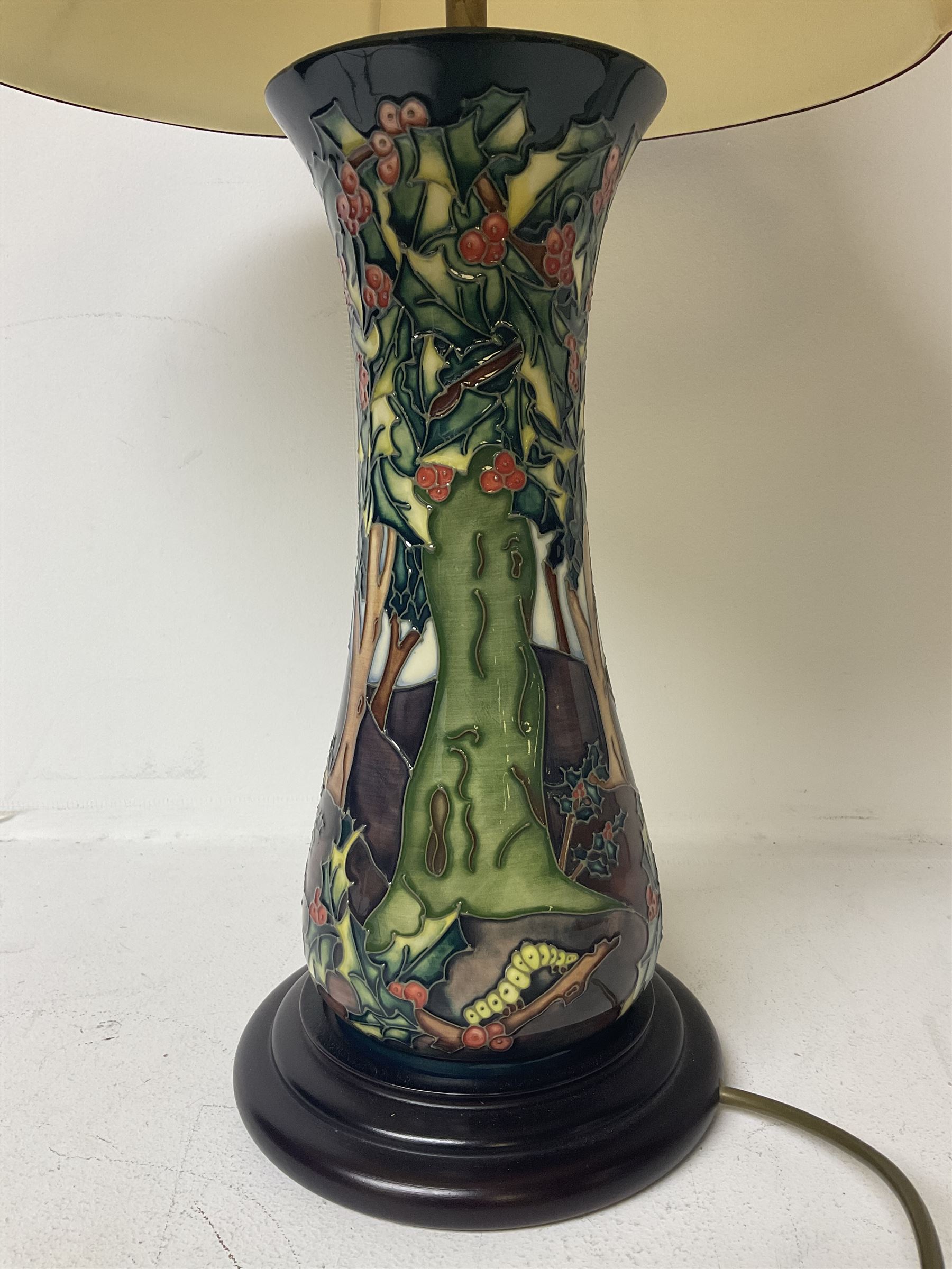 Moorcroft table lamp - Image 4 of 8