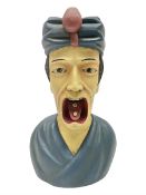 Painted pharmacist gaper display head