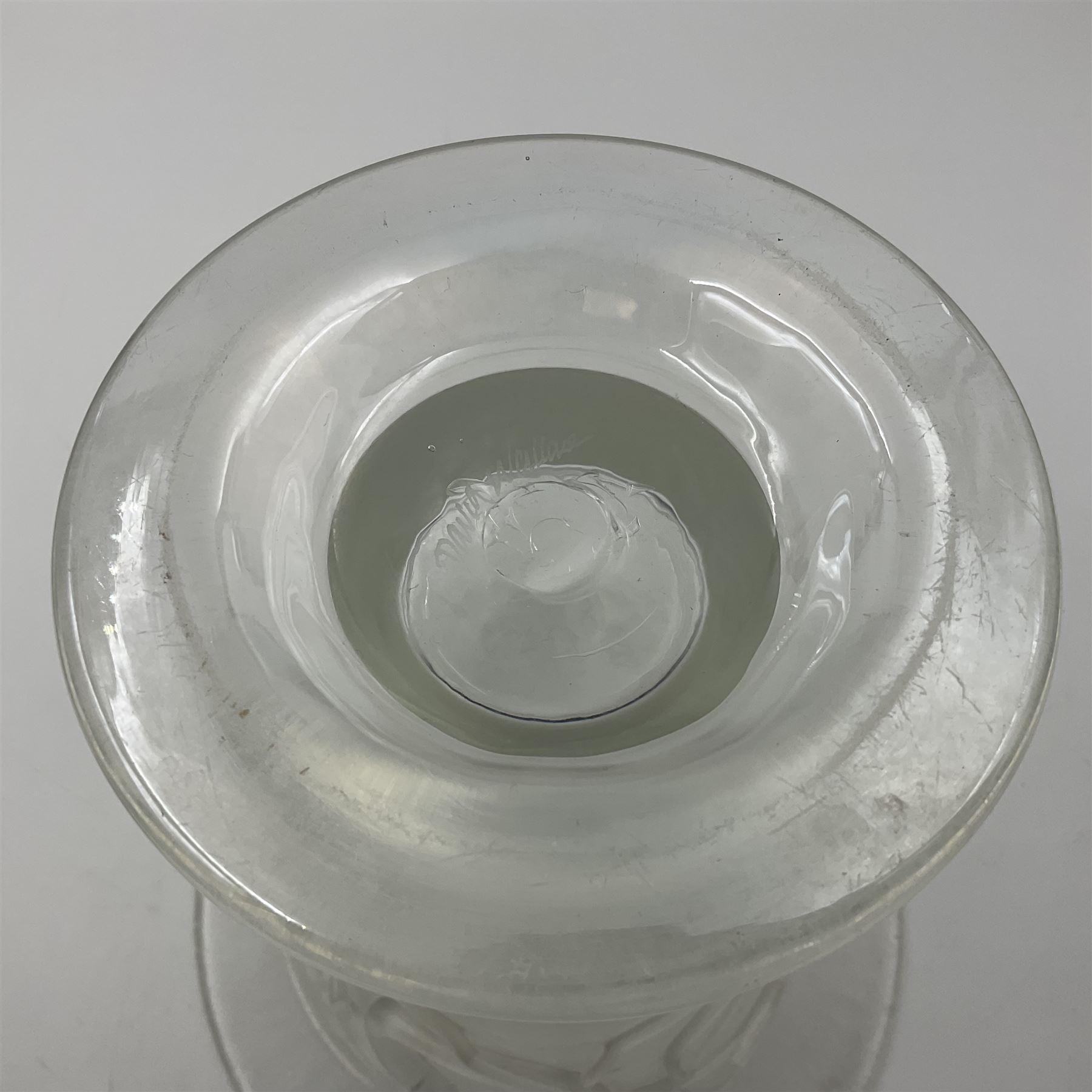 20th Century studio glass Okra Jack in the Pulpit vase - Image 12 of 16
