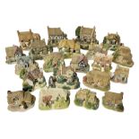 Twenty one Lilliput Lane models