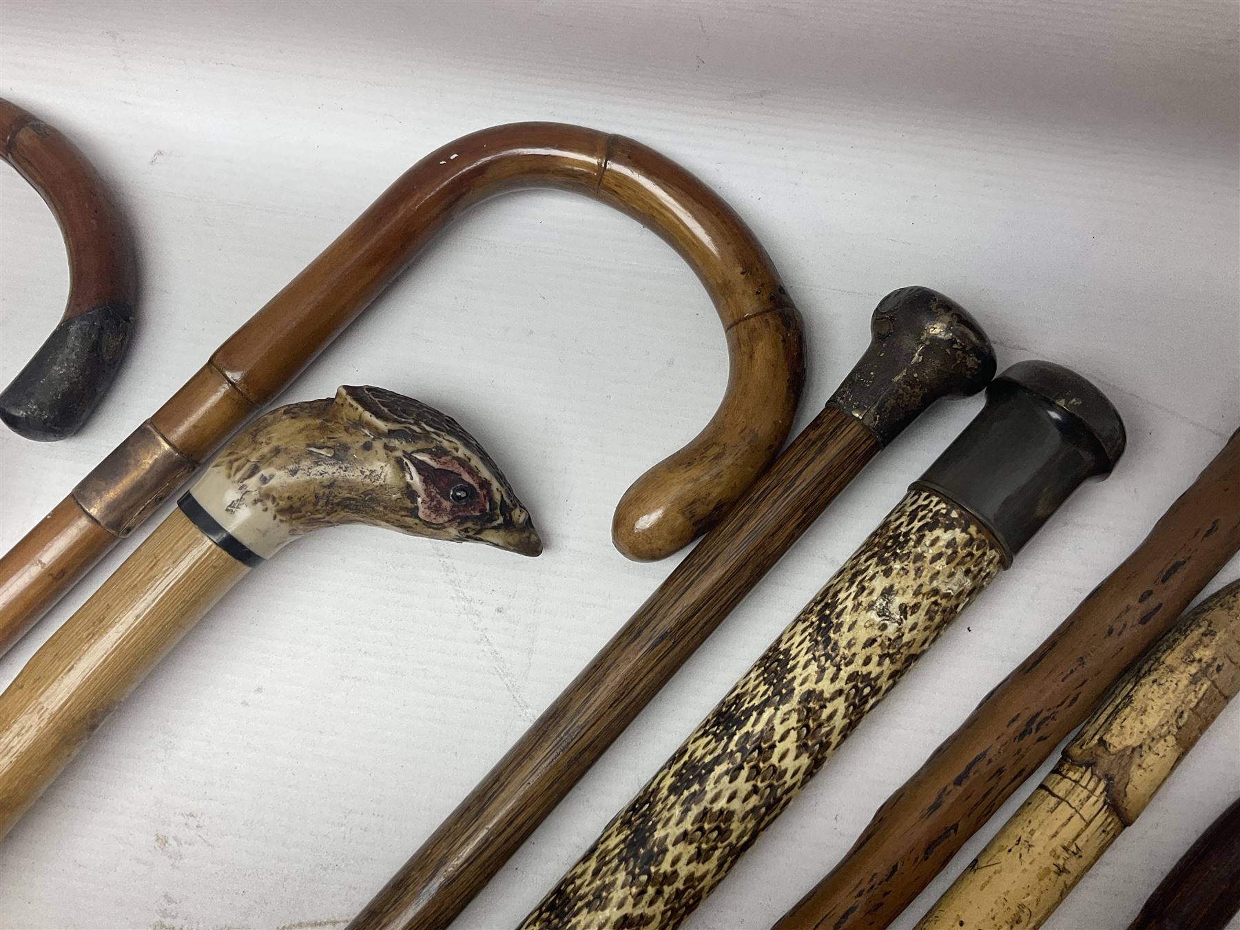 Collection of walking sticks - Image 8 of 17