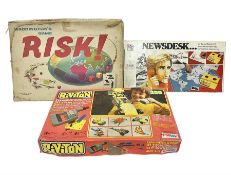 Vintage games comprising Waddington’s 1960s ‘Risk’