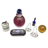 Murano glass scent bottle