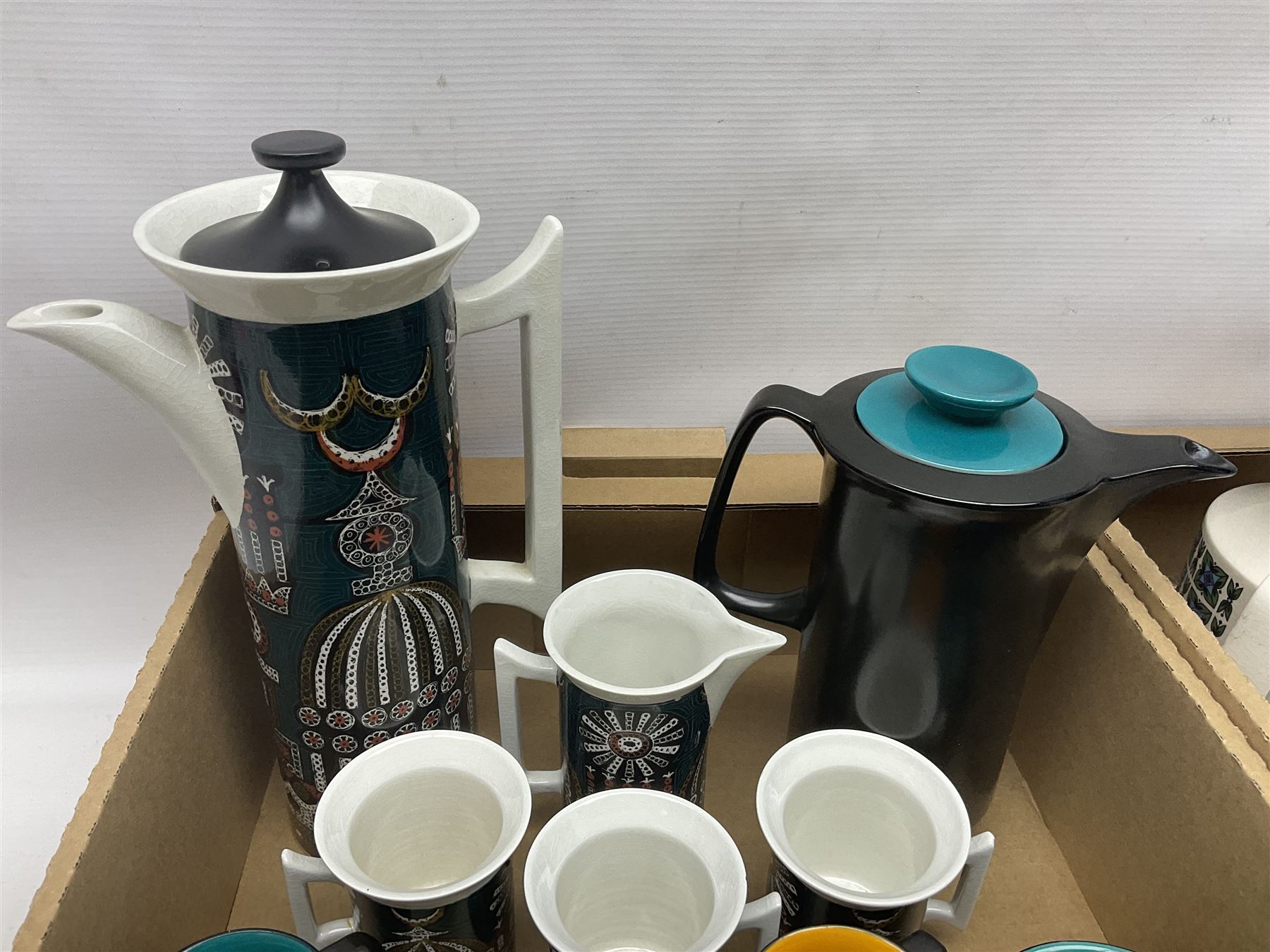 Portmeirion Magic City pattern coffee service for ten - Image 2 of 9