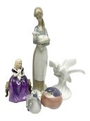 Two Royal Doulton Affection HN2236 and Images HN43550