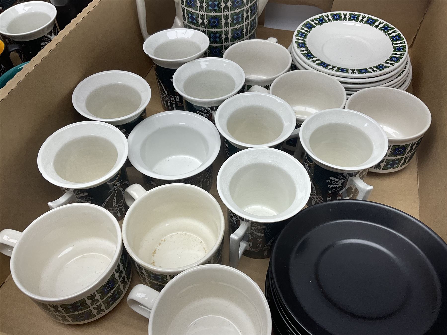 Portmeirion Magic City pattern coffee service for ten - Image 9 of 9