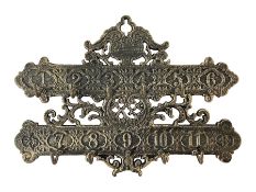 Cast Iron Key Rack