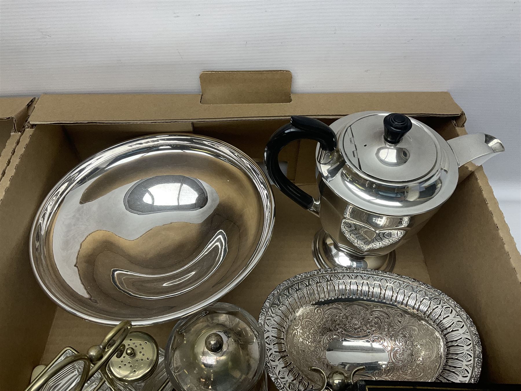 Collection of silver plate - Image 2 of 9