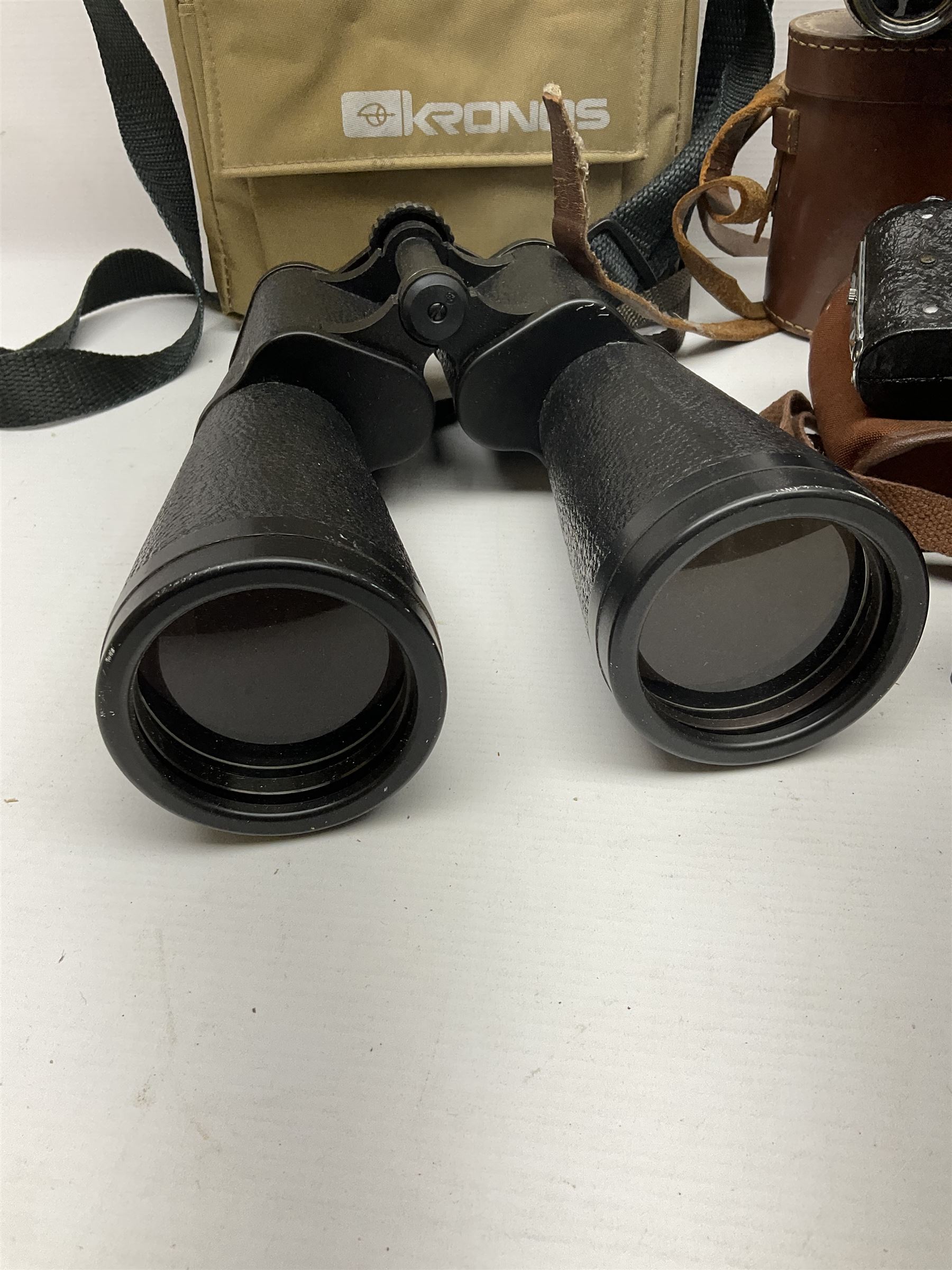 Russian Kronos binoculars 20x60 - Image 2 of 5