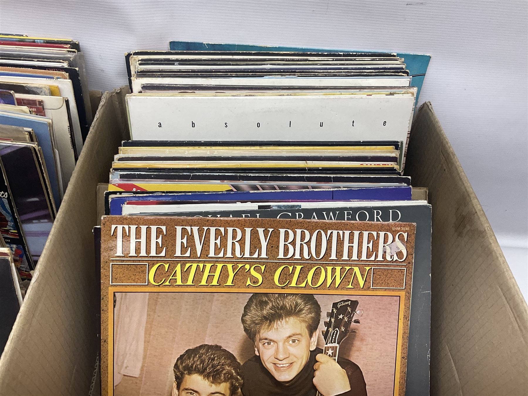 Collection of vinyl LP records in three boxes - Image 2 of 8