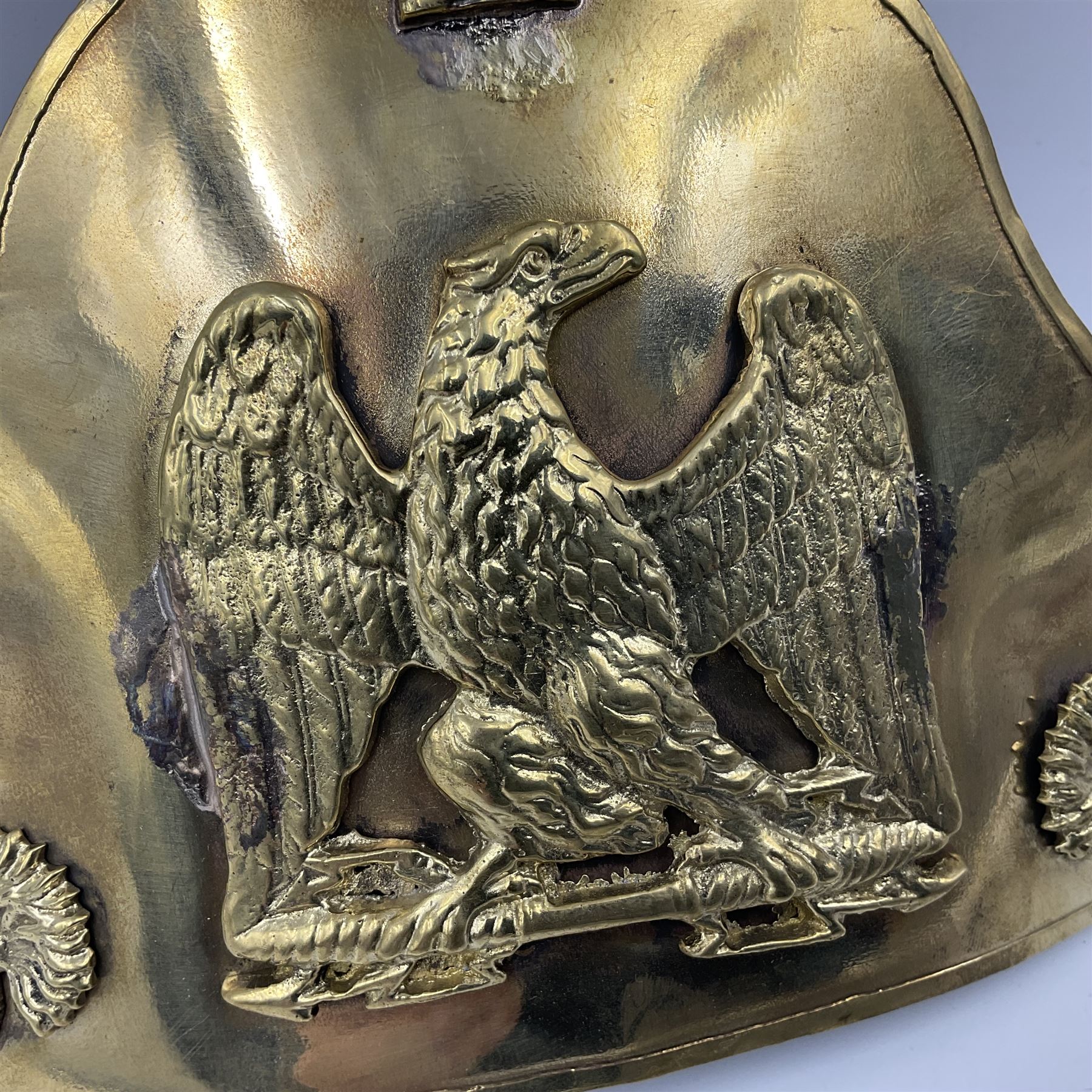 Reproduction helmet plate - Image 3 of 7