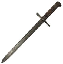 WWI bayonet without scabbard