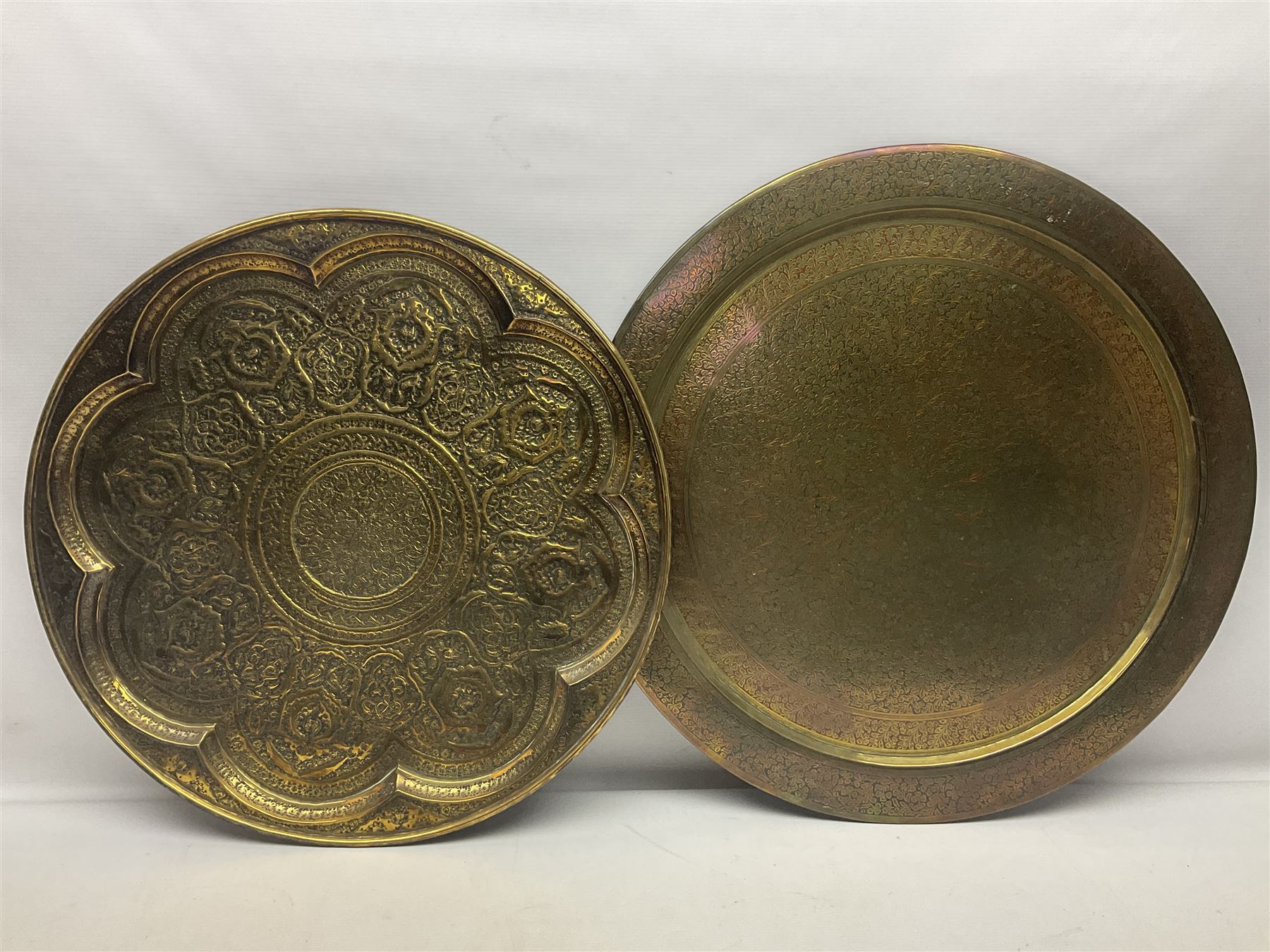 Collection of oriental brass and other metal ware - Image 7 of 7