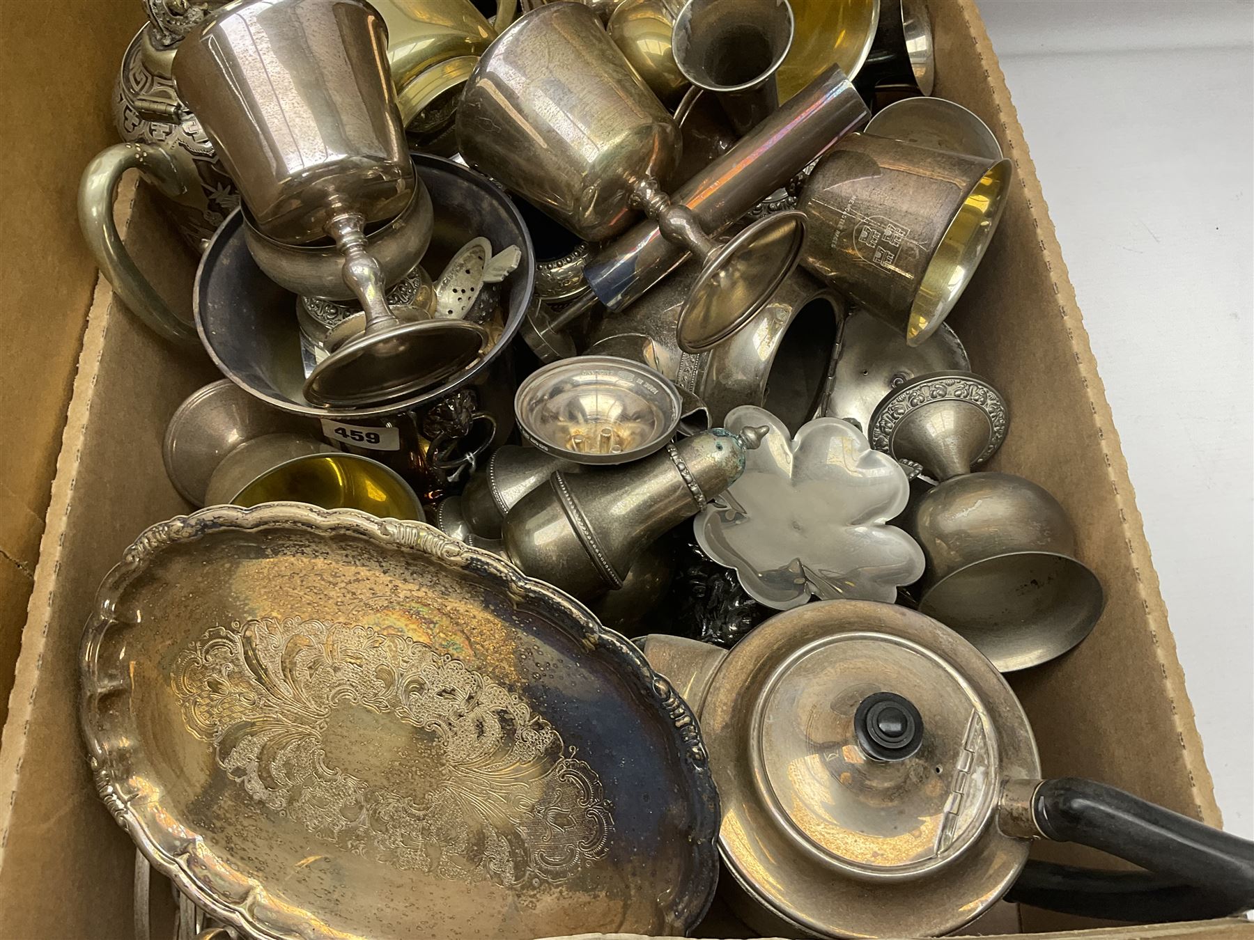 Large collection of silver plate - Image 2 of 7