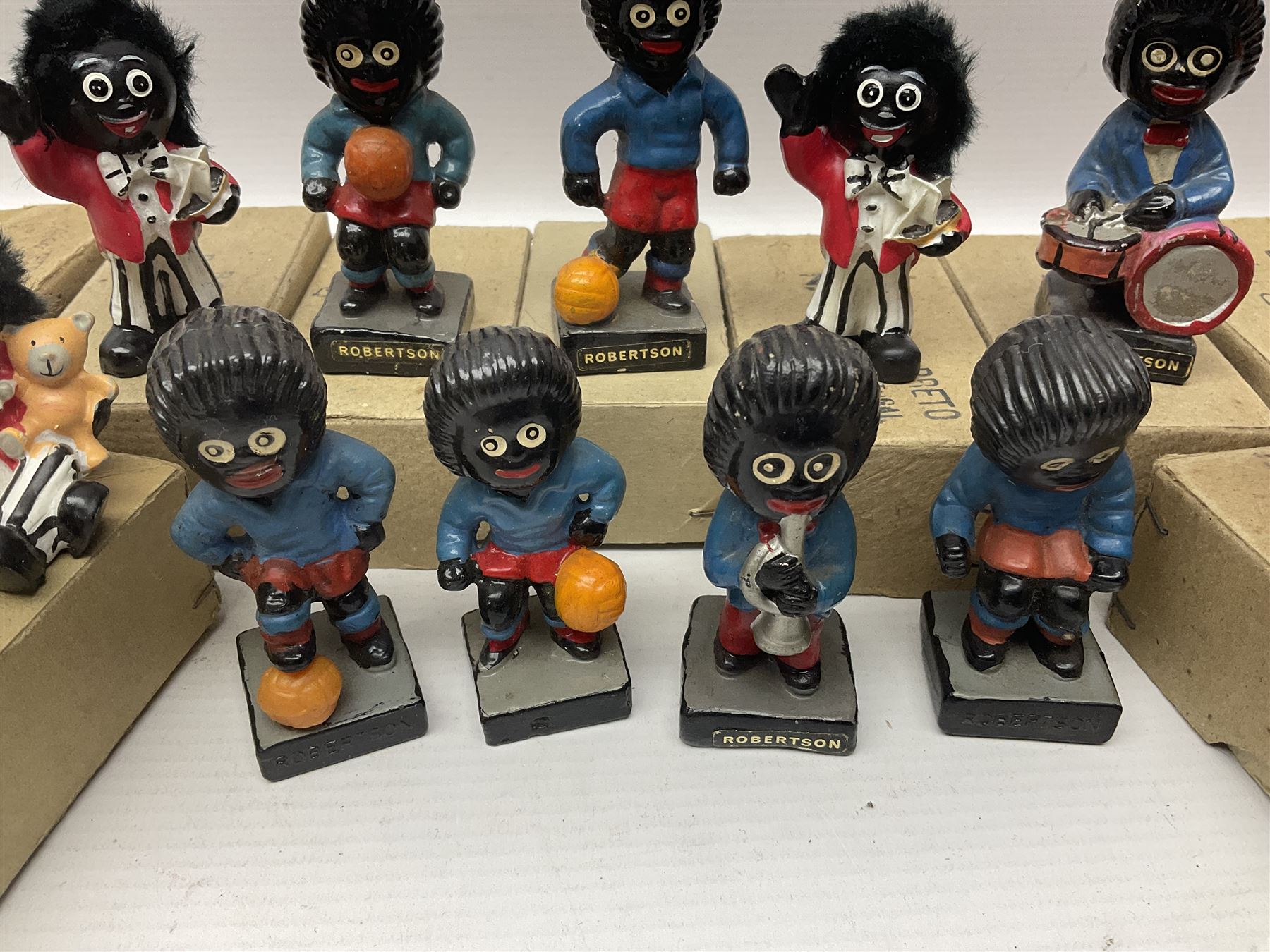 Collection of twenty two Robertson golly figures - Image 2 of 9