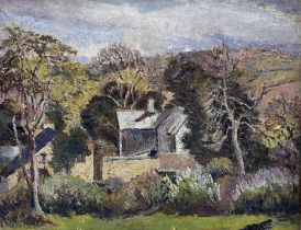 M Gainland (British Mid-20th century): North Wales Landscape