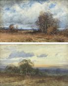 Henry John Sylvester Stannard (British 1870-1951): Midday and Evening Landscapes