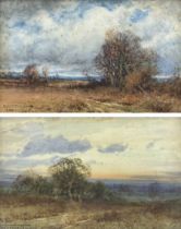 Henry John Sylvester Stannard (British 1870-1951): Midday and Evening Landscapes