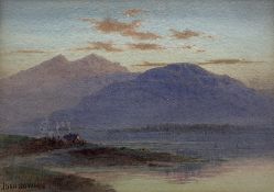 John Sowden (Bradford 1838-1926): 'Loch Leven'