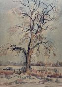 George Jackson (British 1898-1974): Tree in Winter