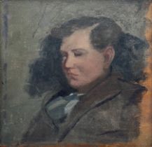 A MacGoogan (Irish early 20th century): Portrait of a Young Gentleman