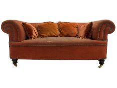Late Victorian two-seat sofa