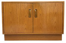 G-Plan - teak two door cabinet