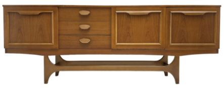 Stateroom by Stonehill - mid-20th century teak sideboard